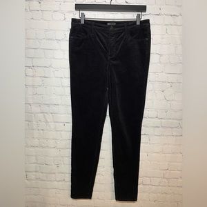 Talbots corduroy jeggings size 4 black